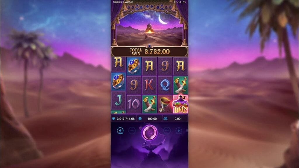 เกมสล็อต Genies 3 Wishes
