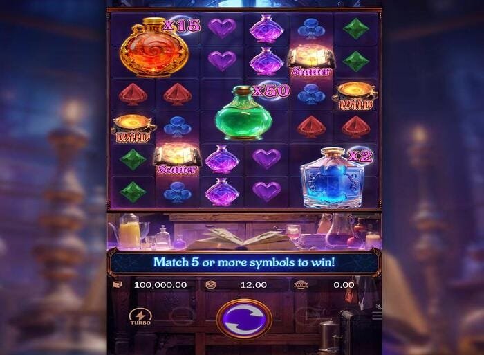 เกมสล็อต Mystic Potion ค่าย PG