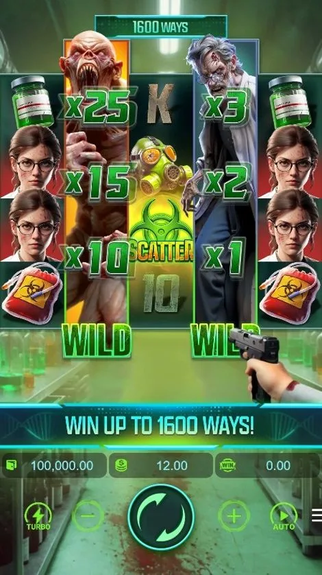 รีวิวเกมสล็อต Zombie Outbreak