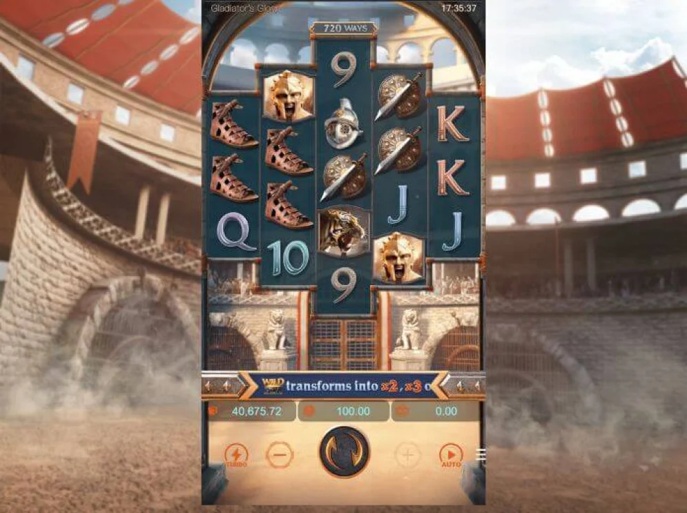 เกมสล็อต Gladiator's Glory