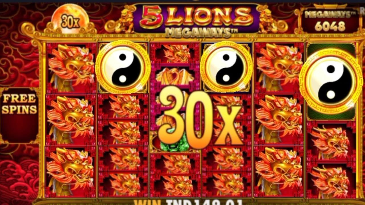 เกมสล็อต 5 Lions Megaways