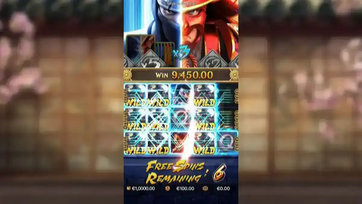 เกมสล็อต Ninja vs Samurai