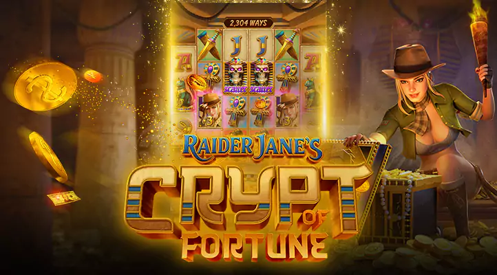 เกมสล็อต Raider Janes Crypt of Fortune