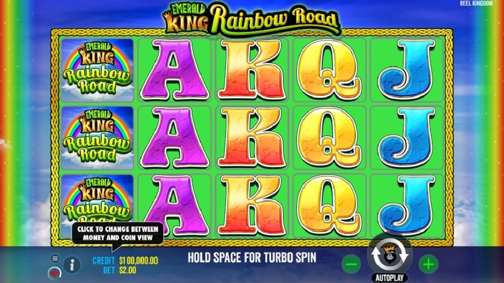 เกมสล็อต Emerald King Rainbow Road