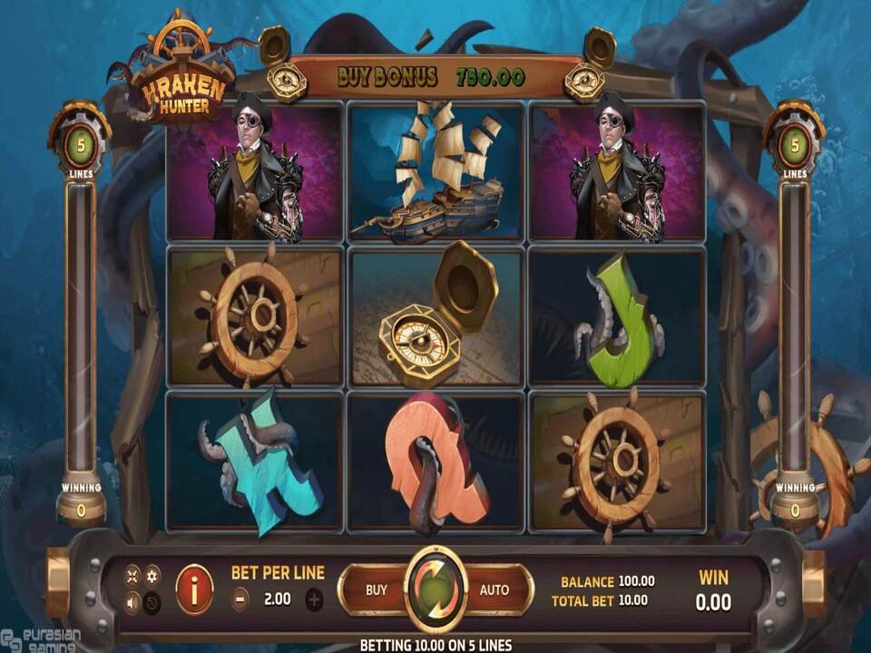 เกมสล็อต Kraken Hunter